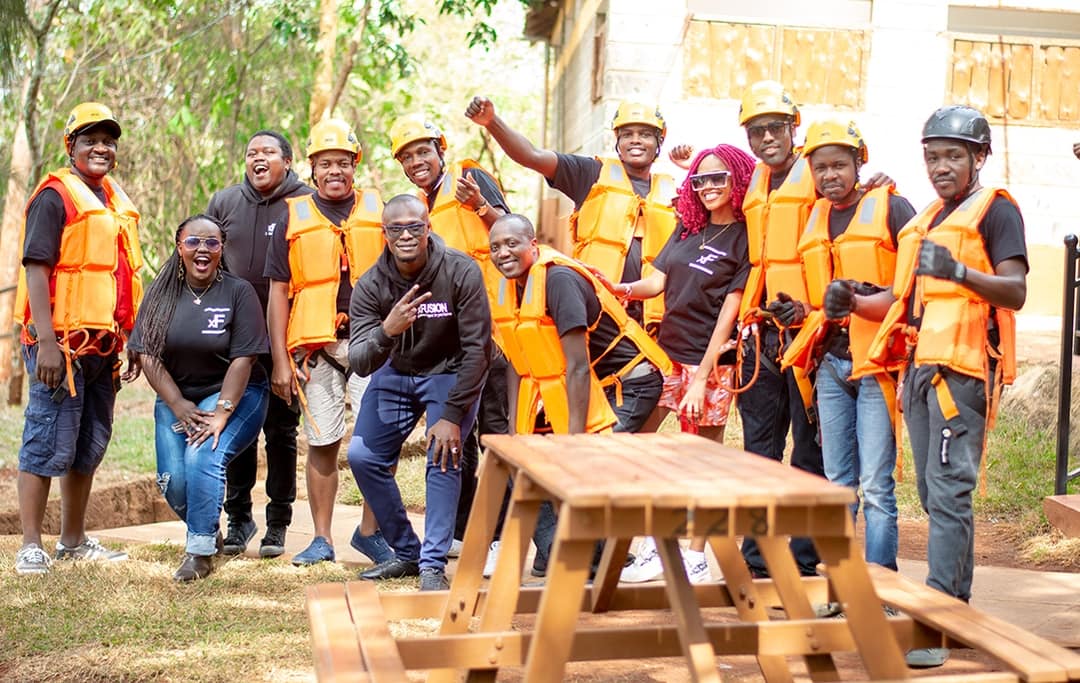 Staffing Studio Kenya team-building gathering